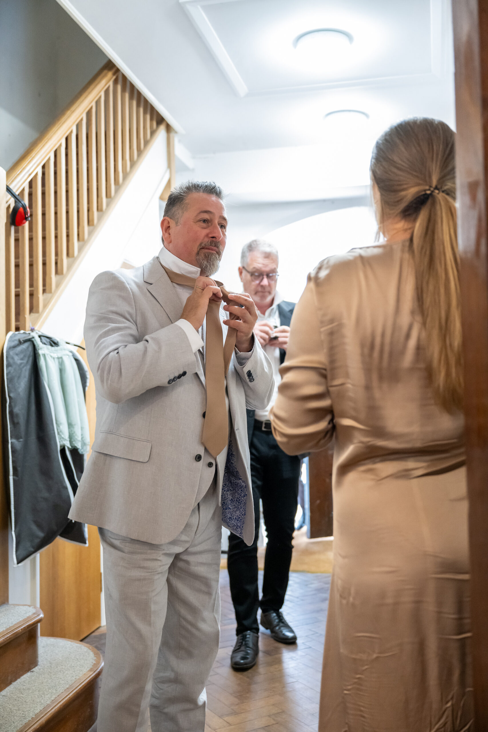Natural wedding portrait by Mike Silver Photography, Hertfordshire