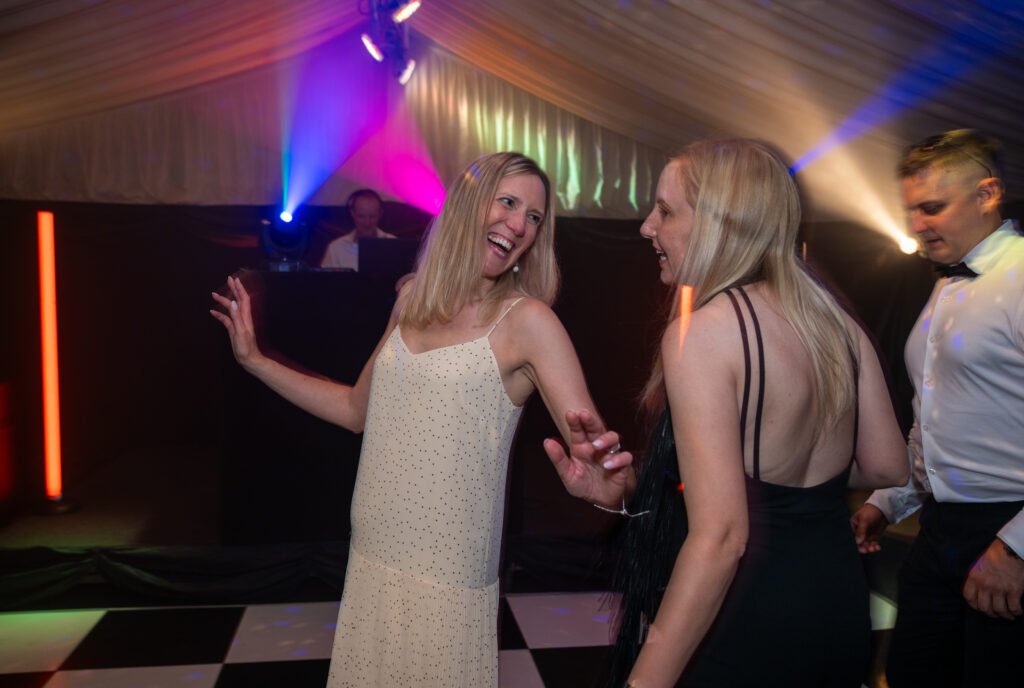 Two women on the dancefloor